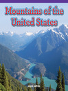Cover image for Mountains of the United States